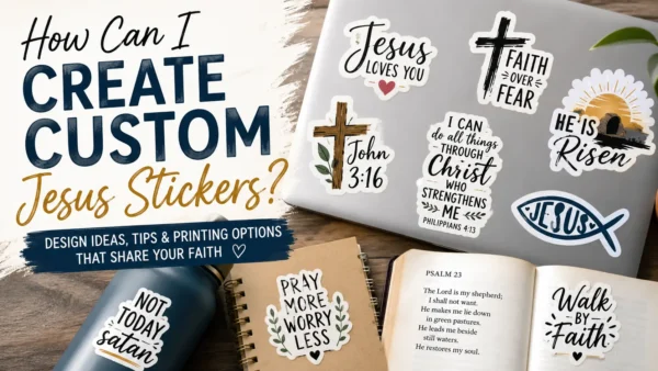 How Can I Create Custom Jesus Stickers?