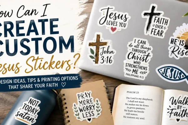How Can I Create Custom Jesus Stickers?